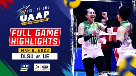 HIGHLIGHTS: UAAP Season 85 women's volleyball – March 8 .